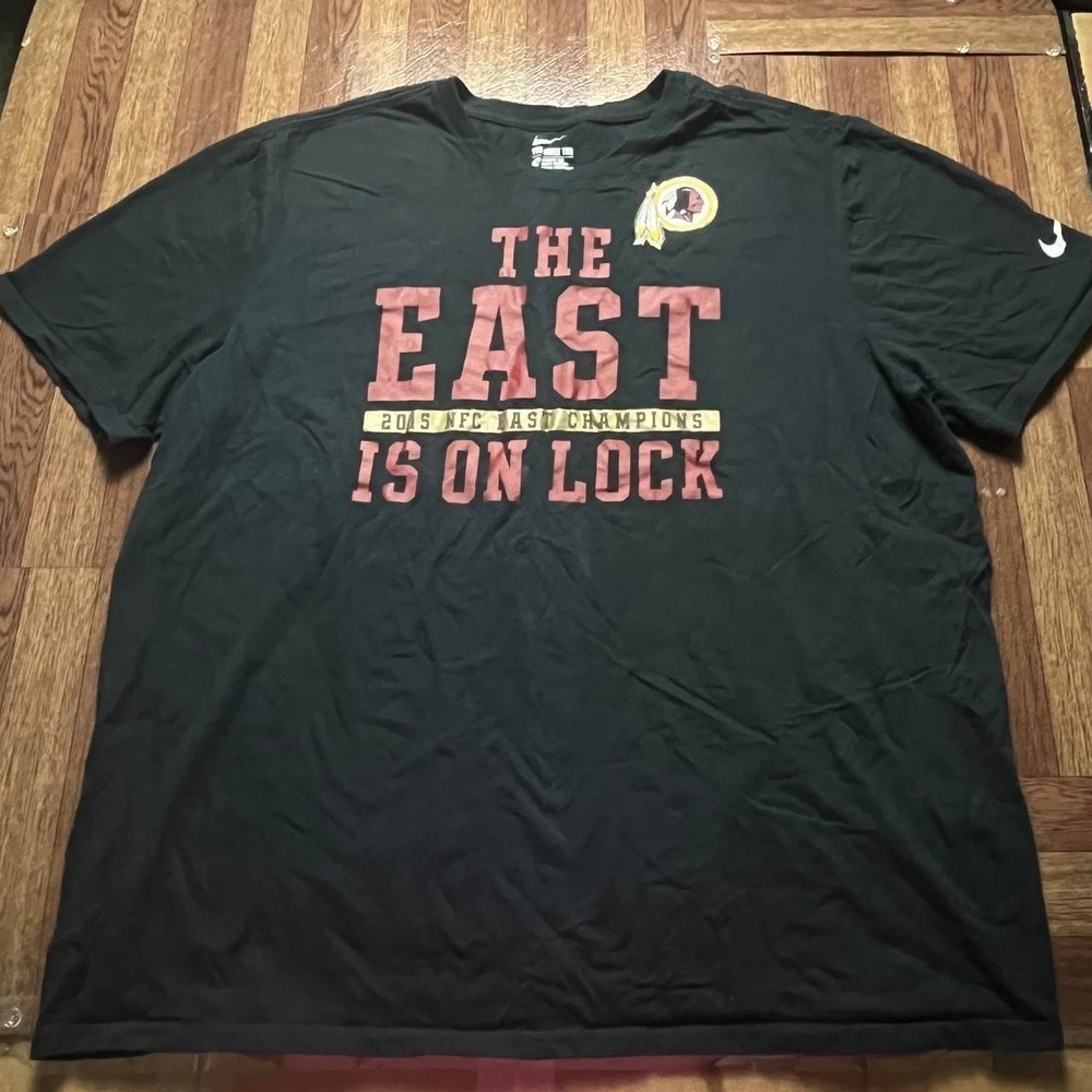Nike Black East RedSkins Retro Tech Sportswear‎ Shirt XXL